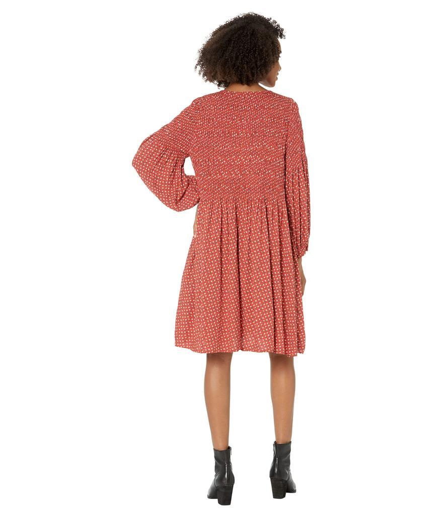 商品Madewell|Challis Button-Front Mini Dress in Tiny Daisy,价格¥824,第4张图片详细描述
