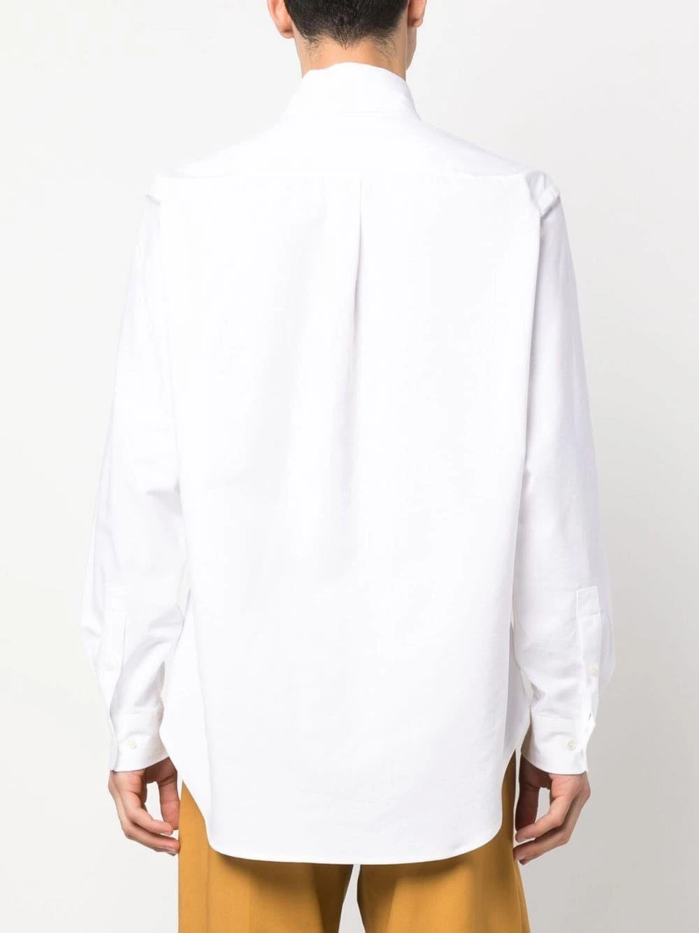 商品Palm Angels|Palm Angels 男士衬衫 PMGE012E23FAB0010110 白色,价格¥2956,第4张图片�详细描述