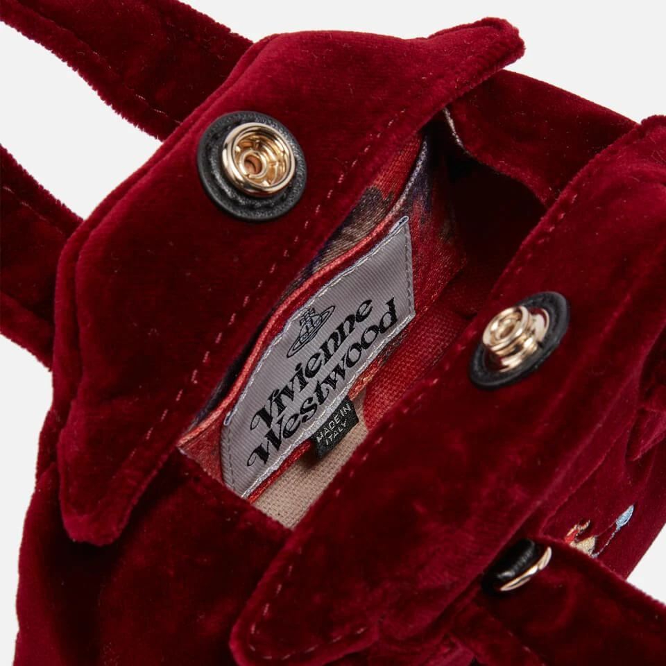 商品Vivienne Westwood|Vivienne Westwood Archive Yasmine Velvet Mini Bag,价格¥2134,第4张图片详细描述