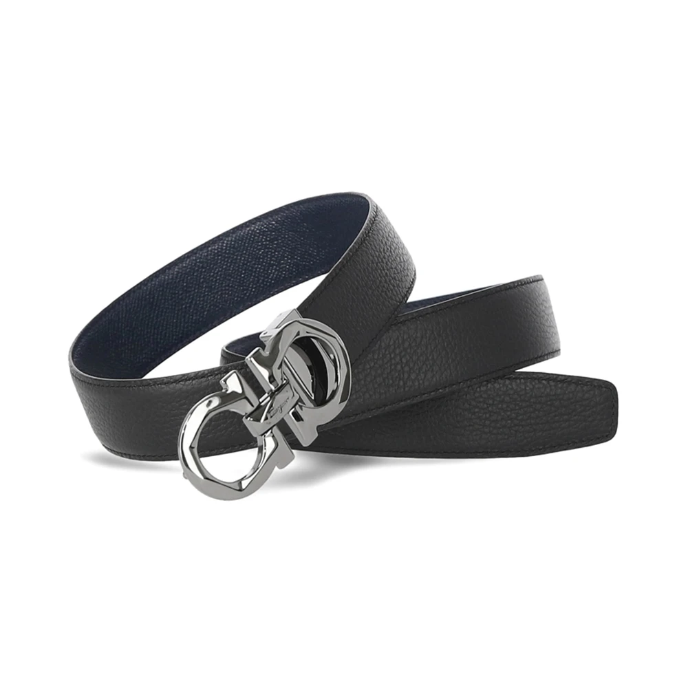 SALVATORE FERRAGAMO 黑色男士腰带 67-A161-749909 商品