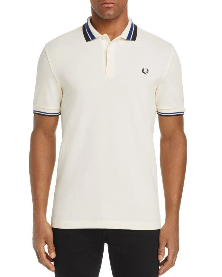 商品Fred Perry|Tipped Piqué Slim Fit Polo Shirt,价格¥412,第1张图片