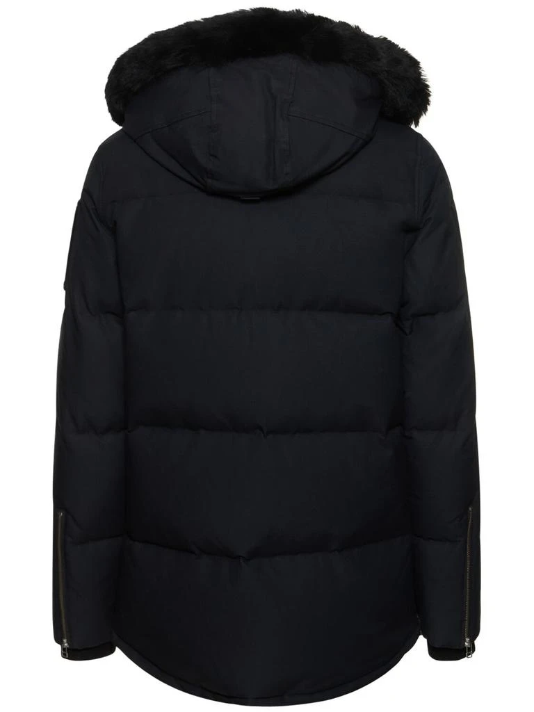 商品Moose Knuckles|3q Cotton Down Jacket W/ Faux Fur,价格¥8927,第5张图片详细描述