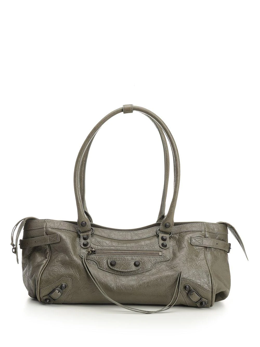 商品【商品预售15天发货】 Balenciaga|Balenciaga 女士单肩包 8457042ABEK3258 绿色,价格¥16925,第6张图片详细描述