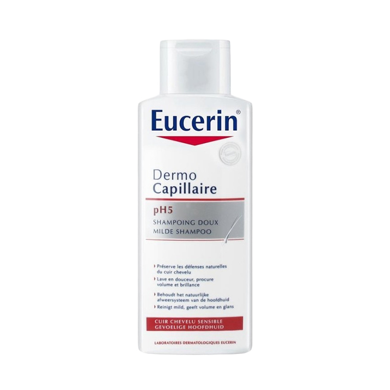 商品Eucerin|Eucerin优色林PH5温和头皮洗发水250ml 改善头皮 提亮光泽,价格¥129,第1张图片