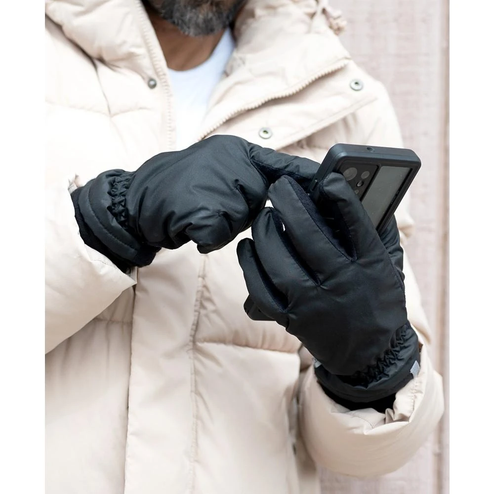 商品Isotoner Signature|Men's Touchscreen Water Repellant Ripstop Gloves,价格¥275,第2张图片详细描述