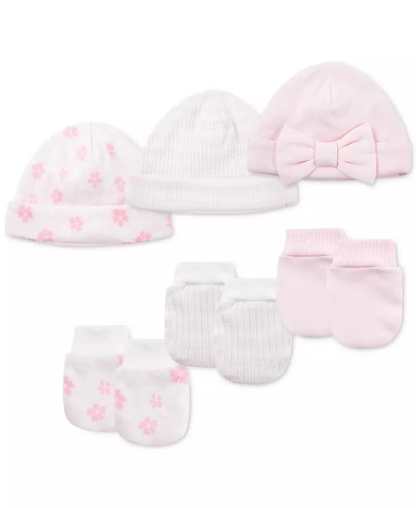 商品Little Me|Baby Hats & Mittens, 6 Piece Set,价格¥170,第1张图片