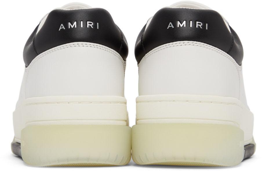 商品AMIRI|White & Black Stadium Low Sneakers,价格¥3743,第6张图片详细描述