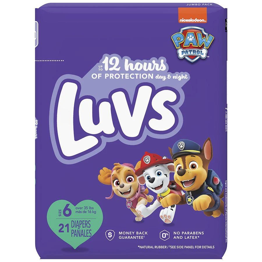 商品Luvs|Pro Level Leak Protection Diapers Size 6 (35+ lbs),价格¥67,第1张图片详细描述