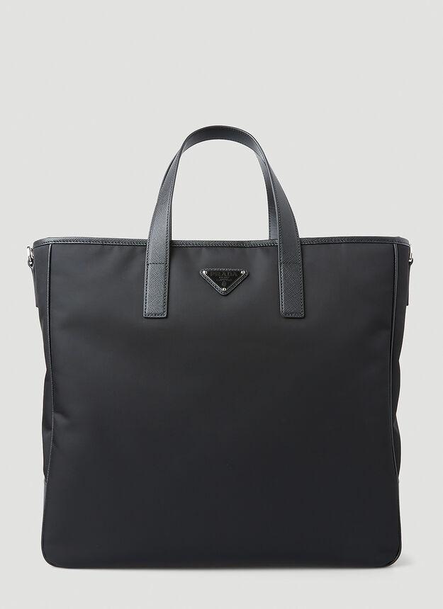 Re-Nylon Tote Bag in Black商品第1张图片规格展示