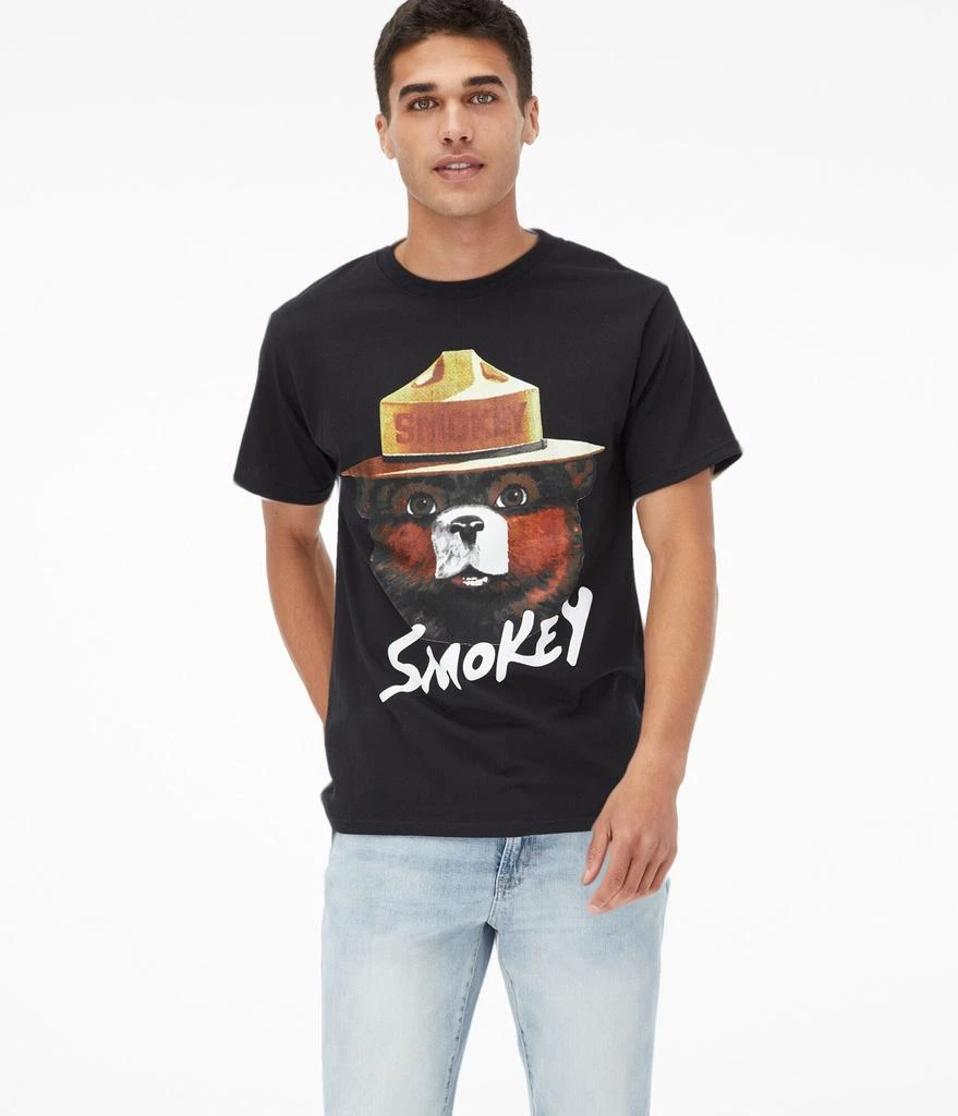 商品Aeropostale|Aeropostale Men's Smokey Bear Graphic Tee***,价格¥64,第1张图片