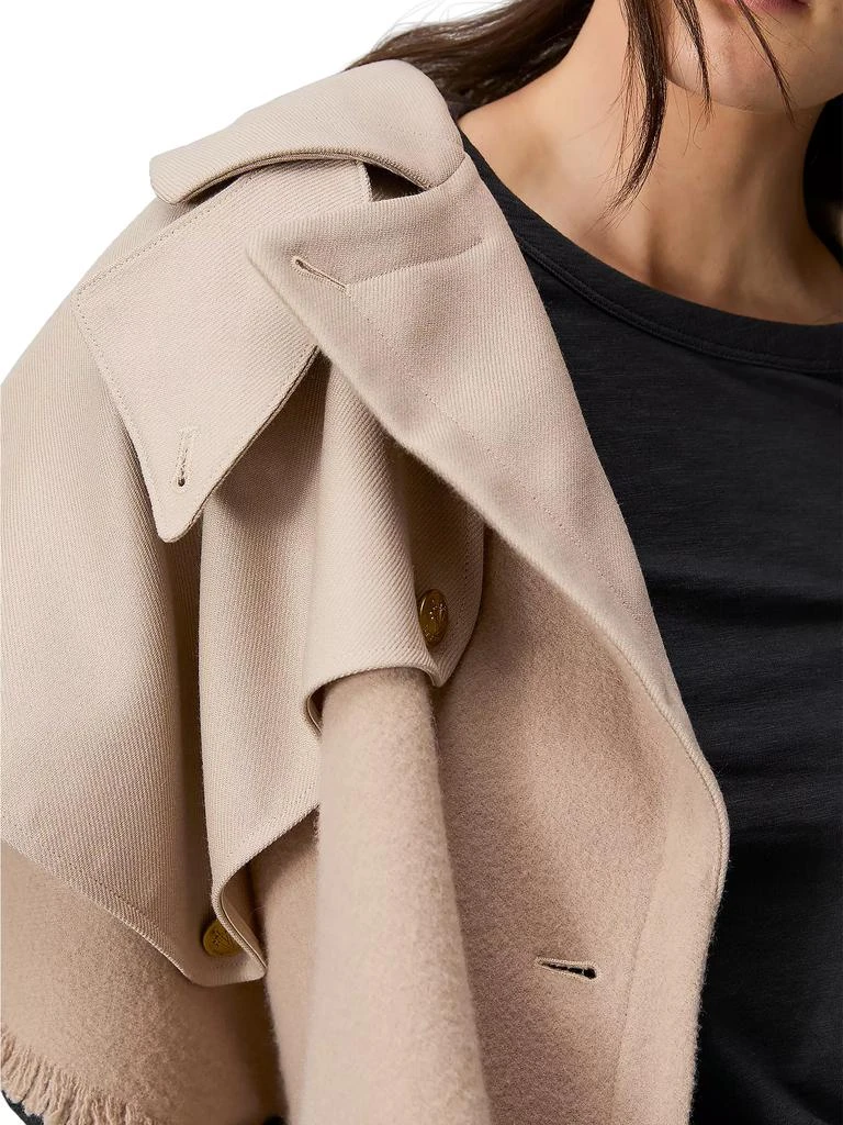 商品Rag & Bone|Trench Wool Poncho,价格¥1856,第5张图片详细描述