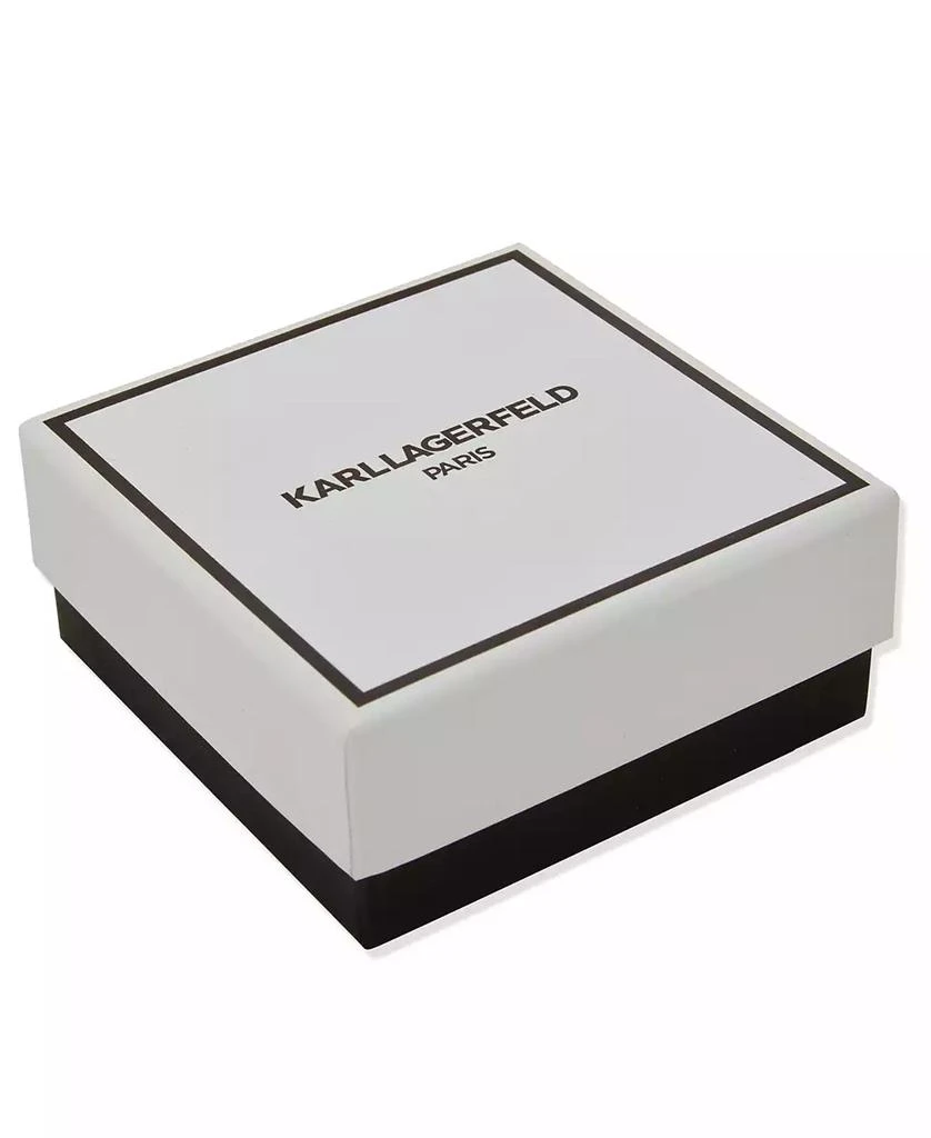 商品Karl Lagerfeld Paris|2-Pc. Imitation Pearl Gold-Tone Flower Necklace and Earrings Set,价格¥196,第3张图片详细描述