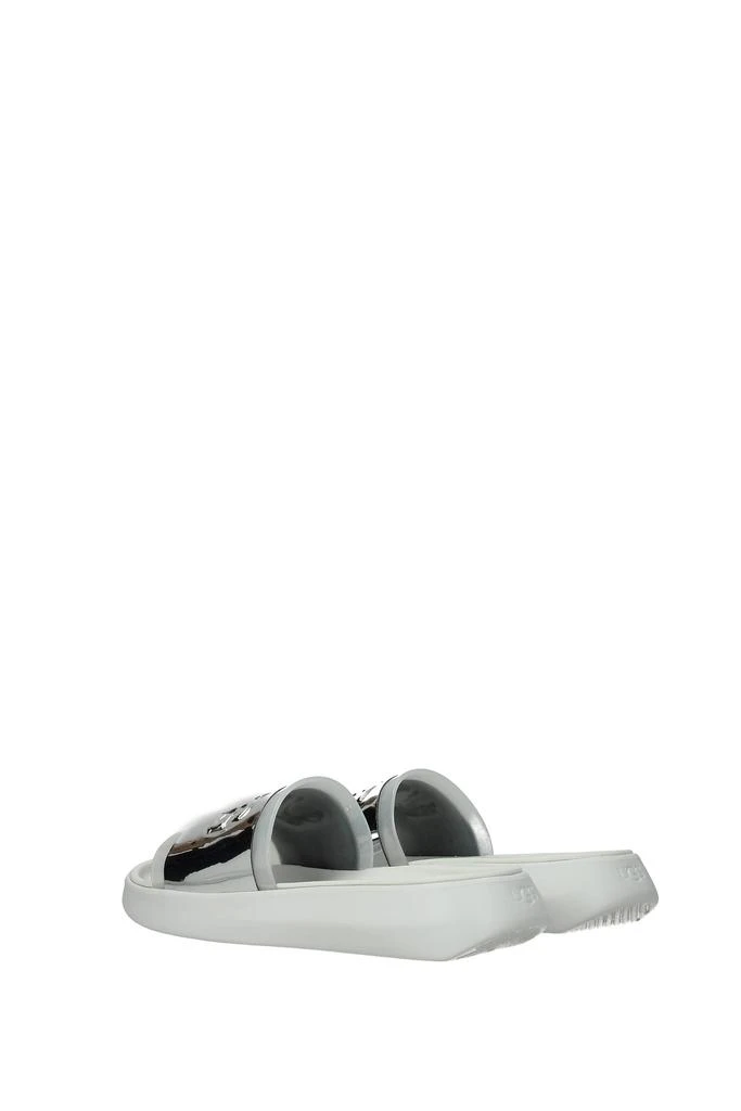 商品UGG|Slippers and clogs hilama slide Eco Leather Silver,价格¥420,第4张图片详细描述