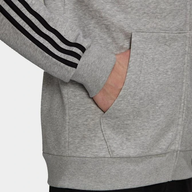 Men's adidas Essentials Fleece 3-Stripes Full Zip Hoodie 商品