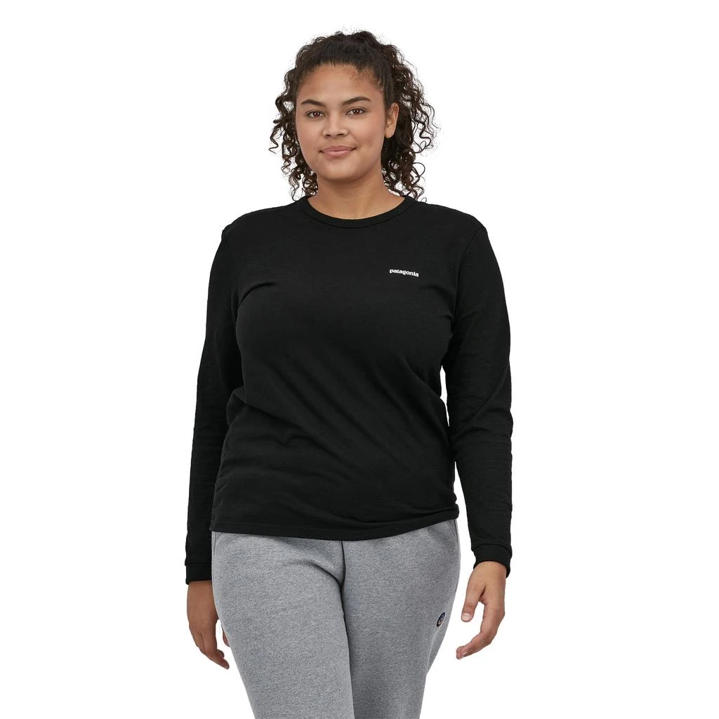 商品Patagonia|女士长袖 P-6 logo T 恤,价格¥436,第3张图片详细描述