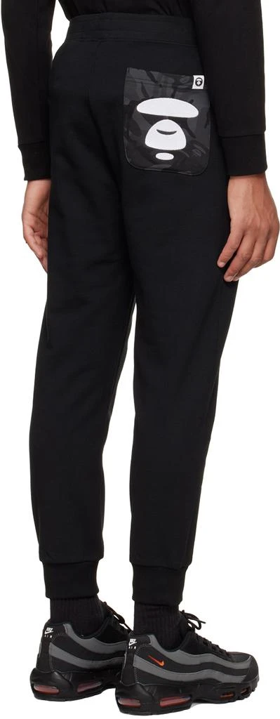 商品AAPE|Black Embroidered Lounge Pants,价格¥752,第3张图片详细描述