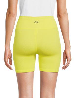 Logo Ribbed Bike Shorts商品第2张图片规格展示