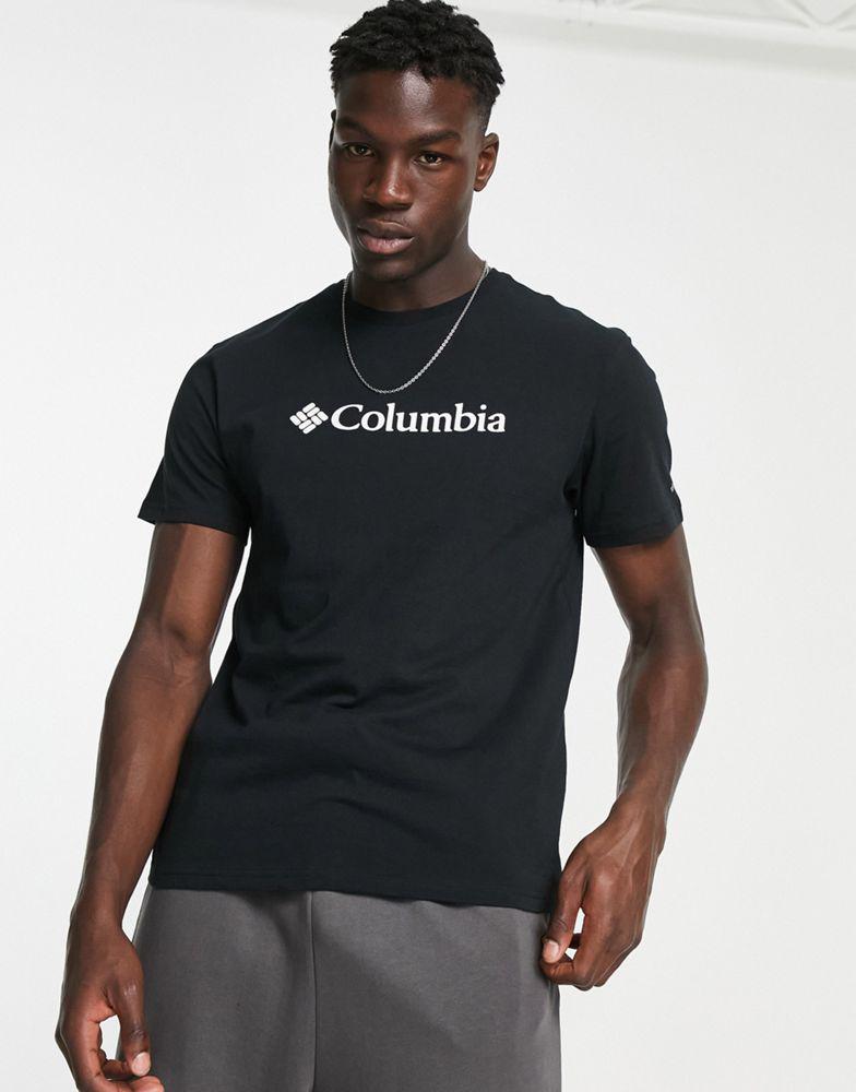 Columbia CSC Basic cotton chest logo t-shirt in black商品第1张图片规格展示