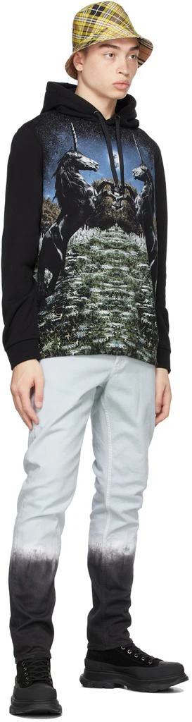 商品Burberry|Black Meadow Print Hoodie,价格¥6240,第4张图片详细描述