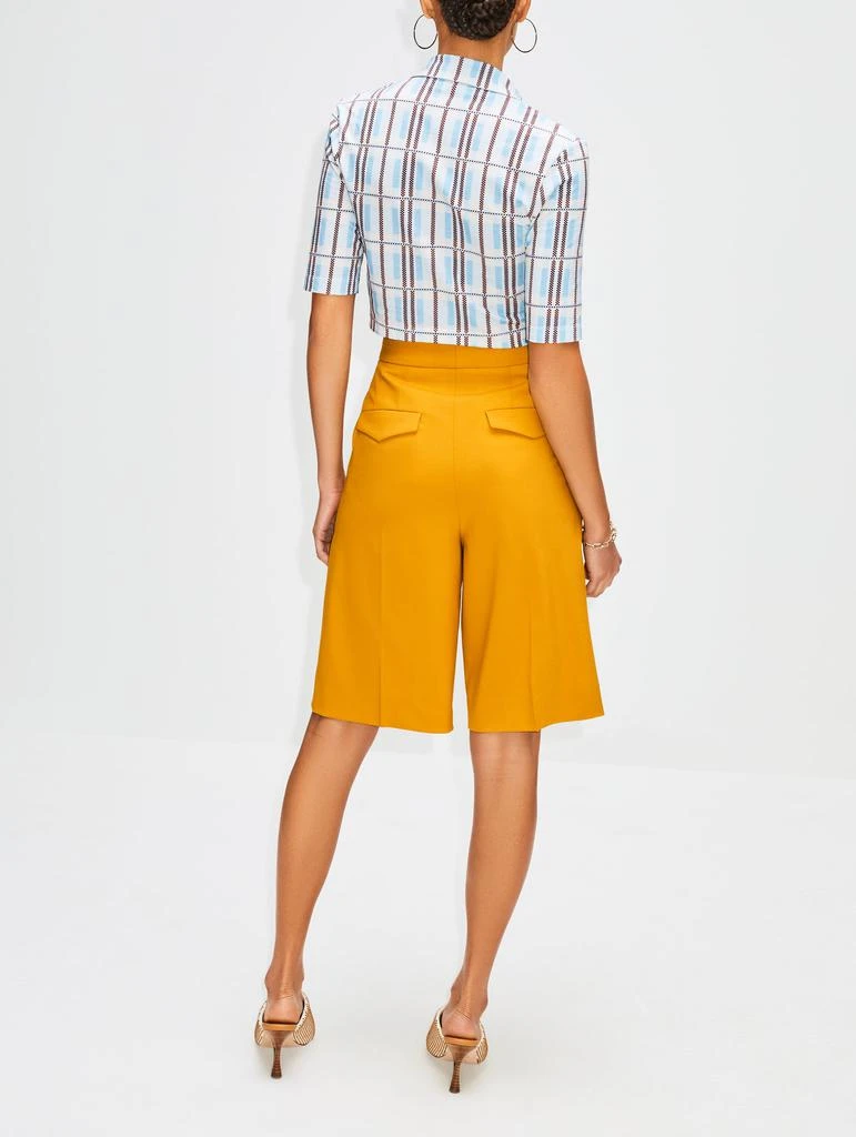 商品MARIA MCMANUS|Pleated Front Short,价格¥918,第3张图片详细描述