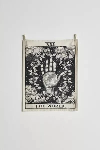 商品Urban Outfitters|Tarot Tapestry,价格¥76,第2张图片详细描述