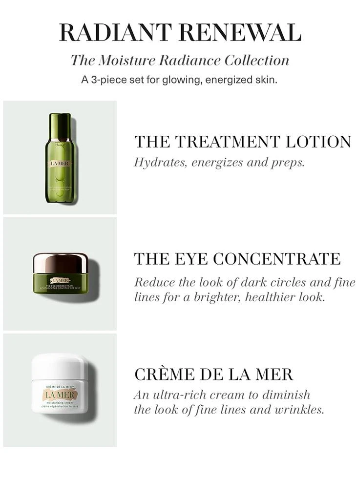 商品La Mer|The Moisture Radiance Collection,价格¥1329,第5张图片详细描述