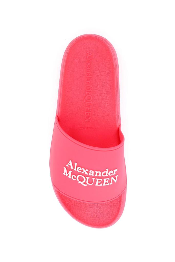 Alexander Mcqueen Logoed Slides商品第2张图片规格展示