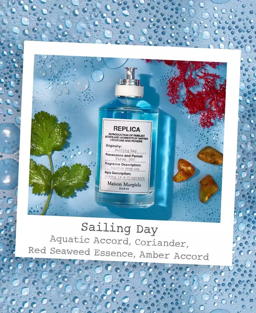 商品MAISON MARGIELA|REPLICA Sailing Day Eau de Toilette, 3.4 oz.,价格¥643,第2张图片详细描述