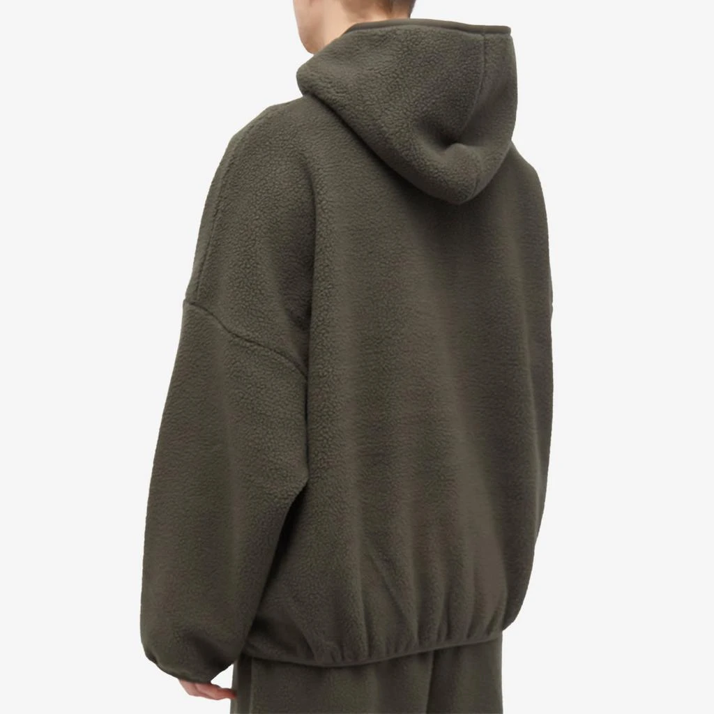 商品Essentials|Fear of God ESSENTIALS Spring Fleeve Pullover Hoodie - Ink,价格¥721,第3张图片详细描述