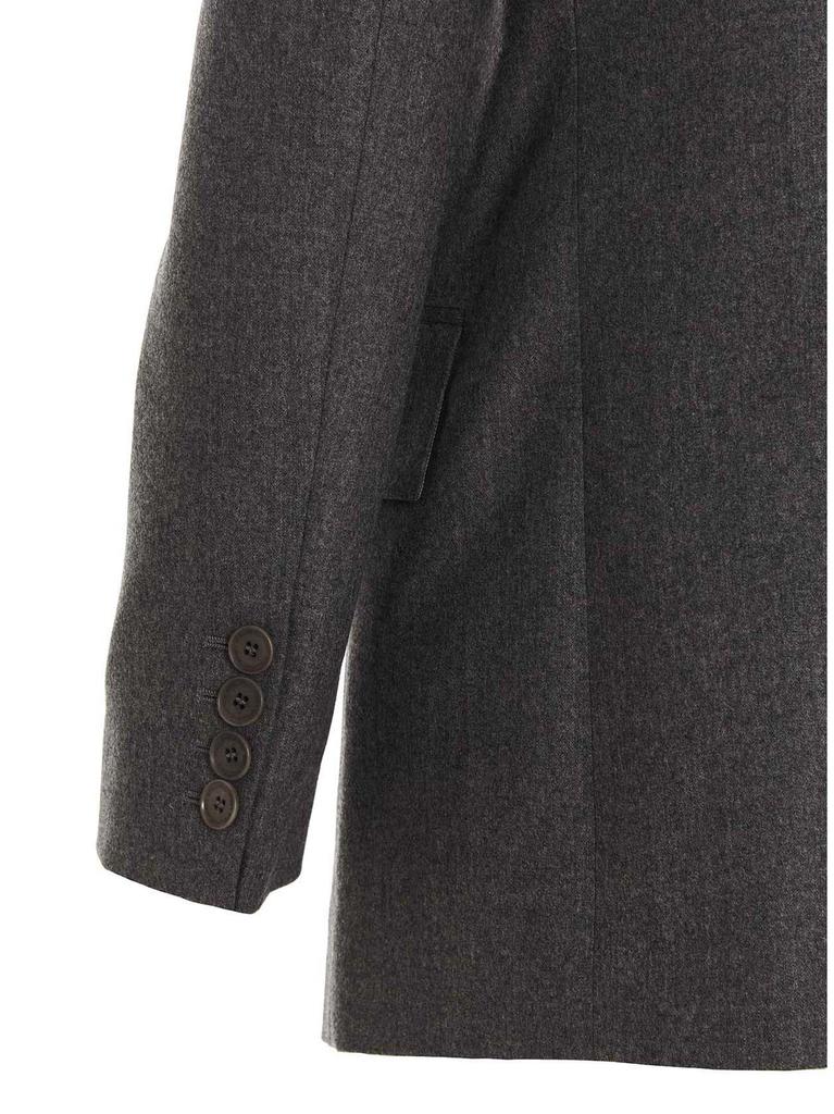 Stella McCartney flannel Blazer Jacket商品第4张图片规格展示