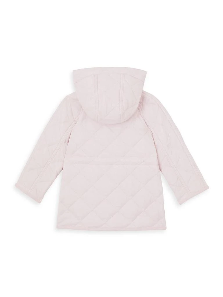 商品Burberry|Baby's &amp; Little Girl's Reilly Diamond Quilted Hooded Jacket,价格¥4701,第2张图片详细描述