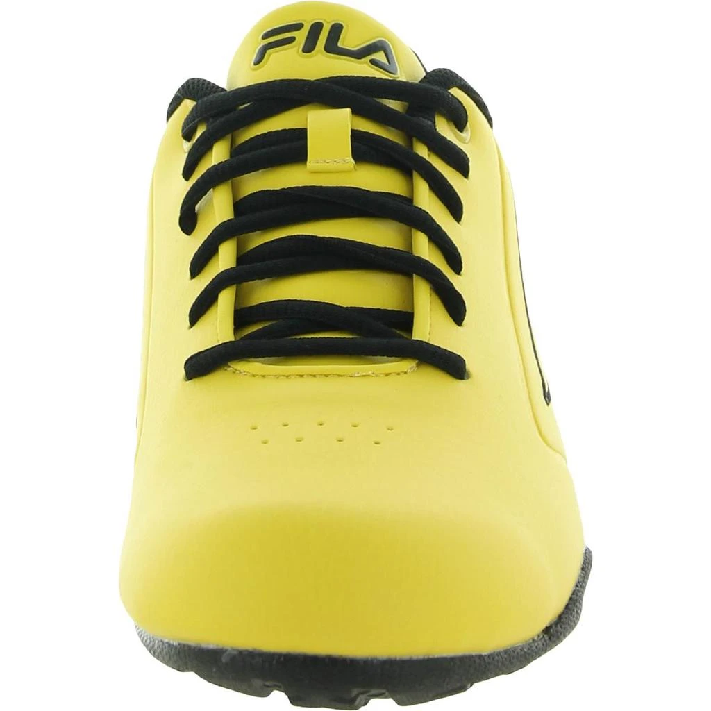 商品Fila|Fila Mens Forlani Outline Flag Faux Leather Fitness Running Shoes,价格¥199,第2张图片详细描述