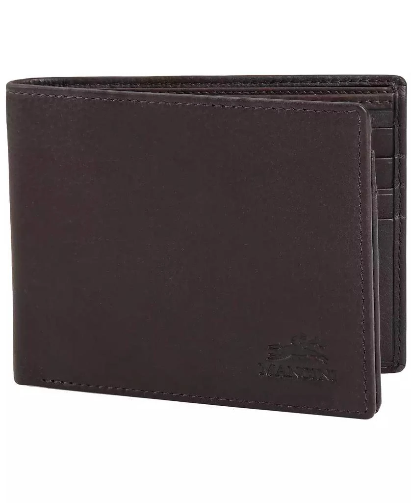 商品Mancini Leather Goods|Men's Monterrey Collection Left Wing Wallet,价格¥163,第2张图片详细描述