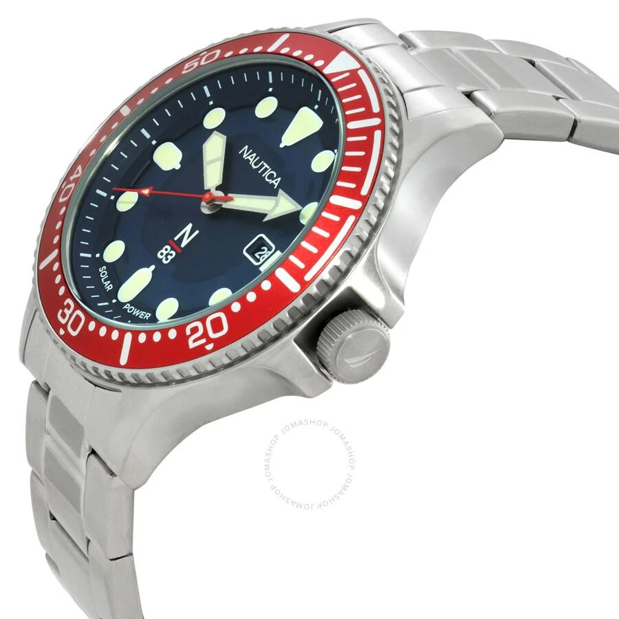 商品Nautica|Cocoa Beach Solar-Powered Blue Dial Men's Watch NAPCBS308,价格¥369,第2张图片详细描述