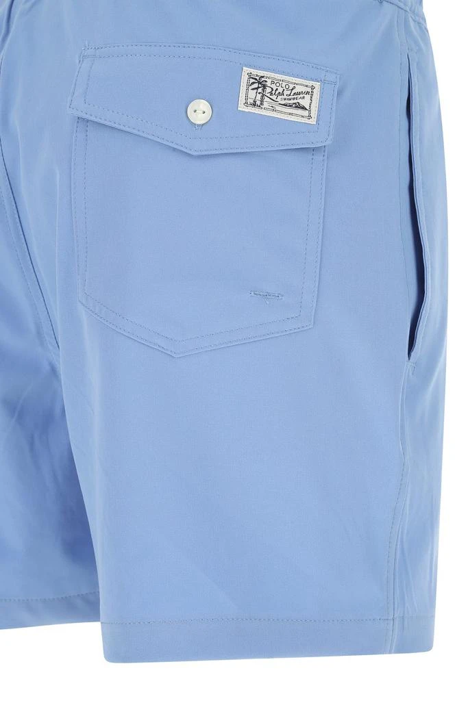 商品Ralph Lauren|Powder blue stretch polyester swimming shorts,价格¥610,第2张图片详细描述