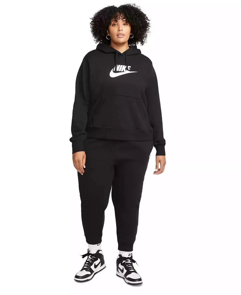 商品NIKE|Plus Size Active Sportswear Club Mid-Rise Fleece Jogger Pants,价格¥342,第5张图片详细描述