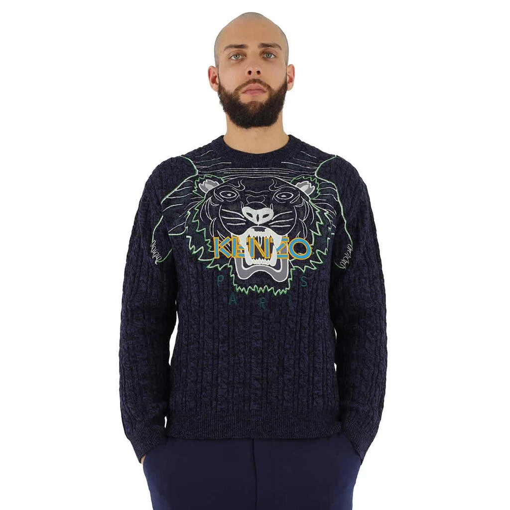 商品Kenzo|Men's 'Claw Tiger' Wool Jumper,价格¥1132,第1张图片