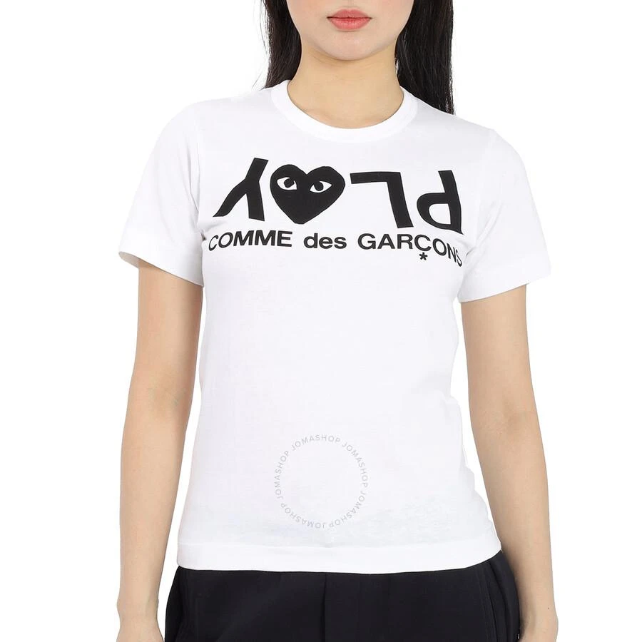 商品Comme des Garcons|Ladies Short-sleeve Play Logo T-shirt,价格¥336,第1张图片