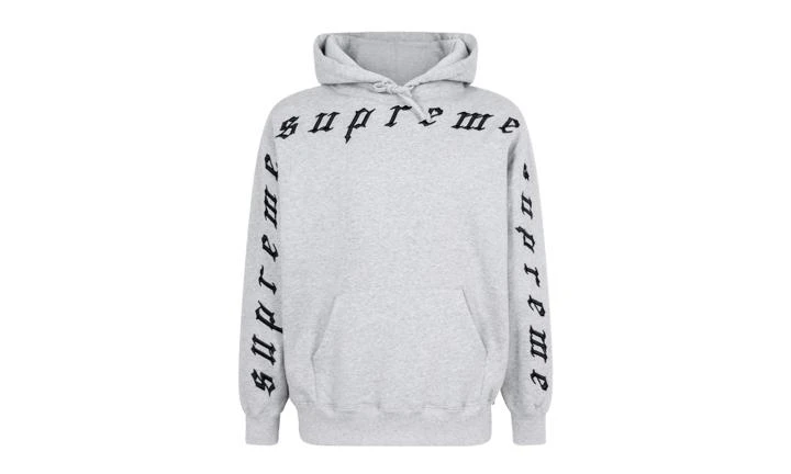 商品Supreme|Supreme Raised Embroidery Hoodie,价格¥1918,第1张图片