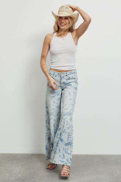 BDG Low & Wide Jean — Floral Print商品第1张图片规格展示