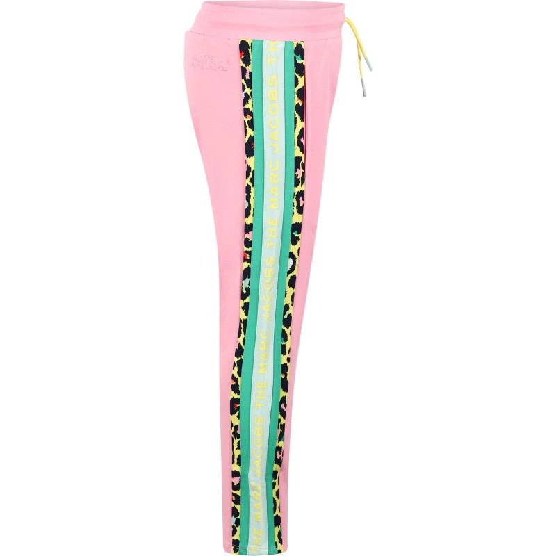 商品Marc Jacobs|Leopard logo side band track pants in pink,价格¥613,第2张图片详细描述