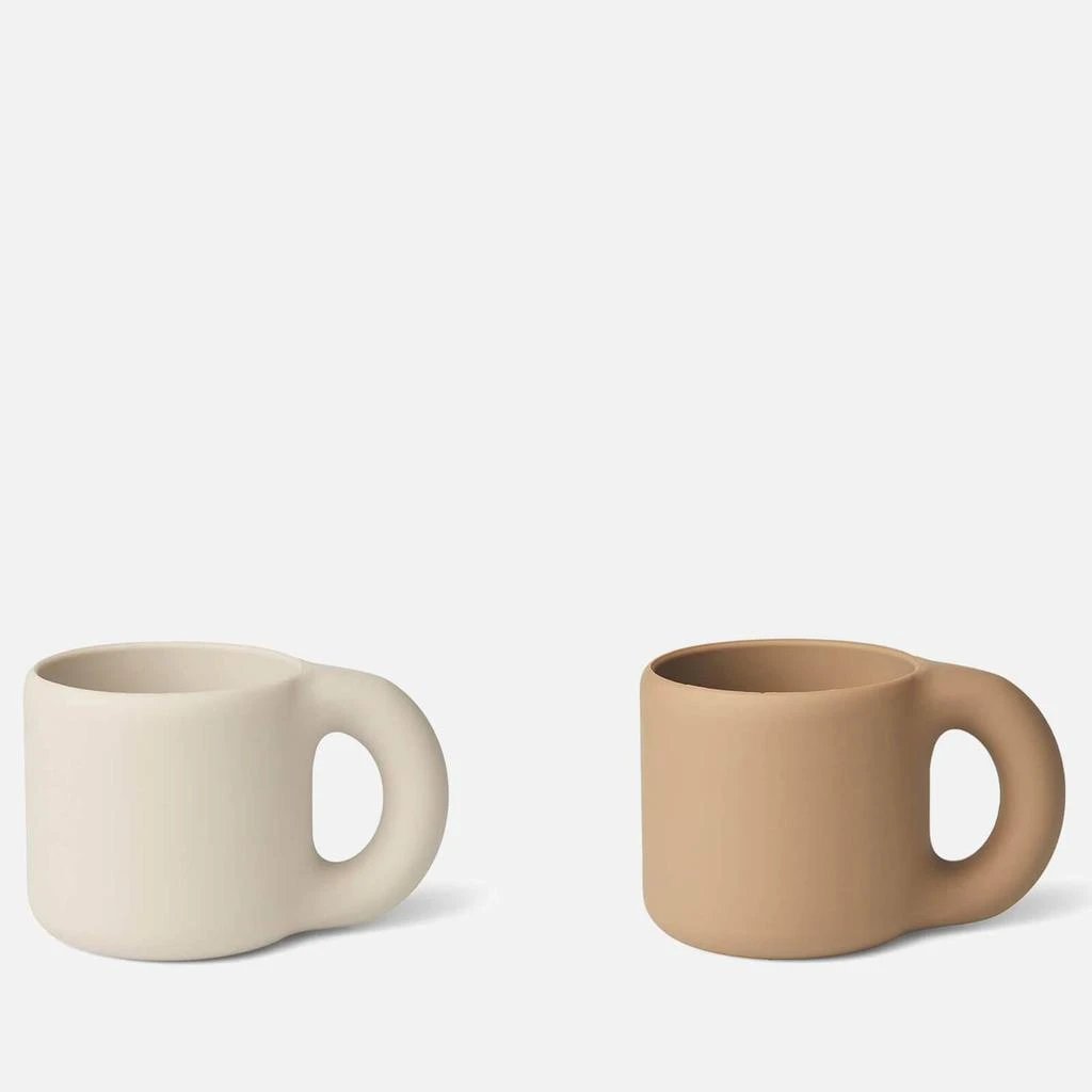 商品Liewood|Liewood Kylie Cup 2-Pack - Sandy/Oat Mix - One Size,价格¥167,第2张图片详细描述
