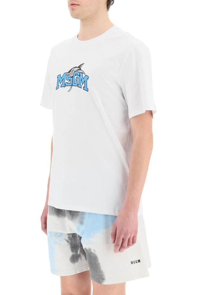 商品MSGM|Msgm logo print t-shirt,价格¥683,第4张图片详细描述