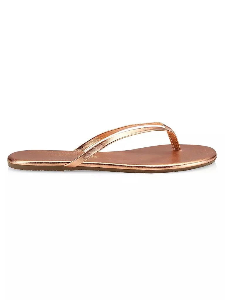 商品Tkees|Shadows Metallic Flip Flops,价格¥453,第1张图片