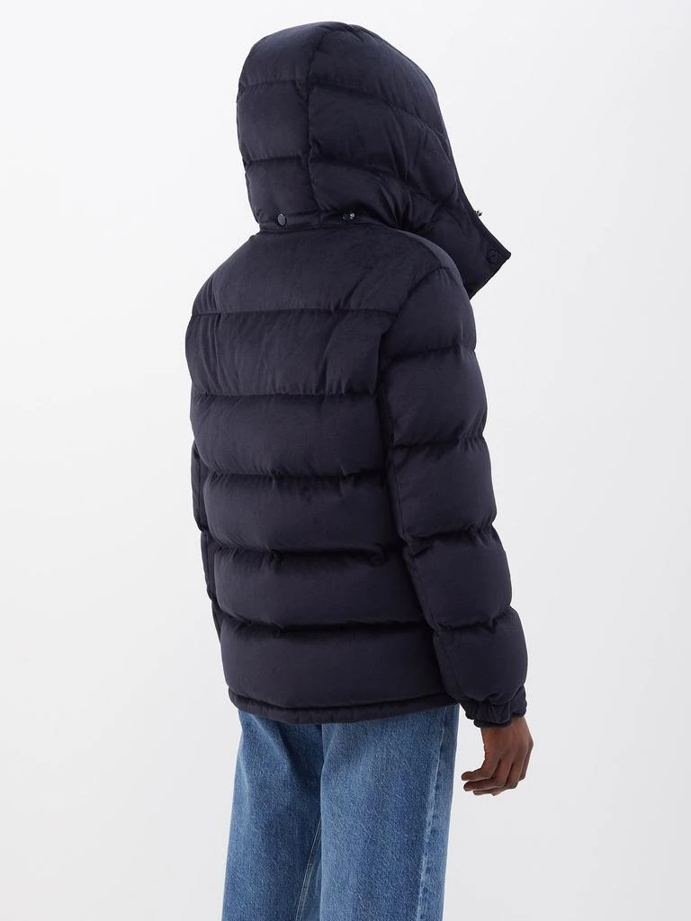 商品Moncler|Holostee quilted velvet down jacket,价格¥16332,第5张图片详细描述