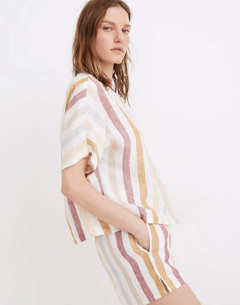 商品Madewell|Madewell x LAUDE the Label Bo Button-Down Shirt in Painter Stripe,价格¥551,第2张图片详细描述
