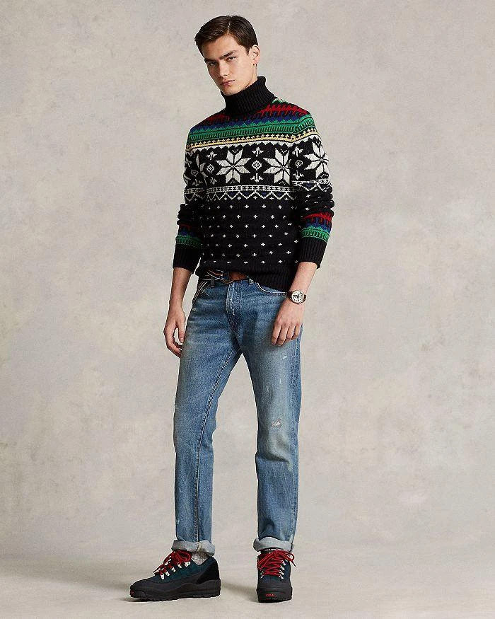 商品Ralph Lauren|Wool Fair Isle Intarsia Knit Regular Fit Turtleneck Sweater ,价格¥903,第2张图片详细描述