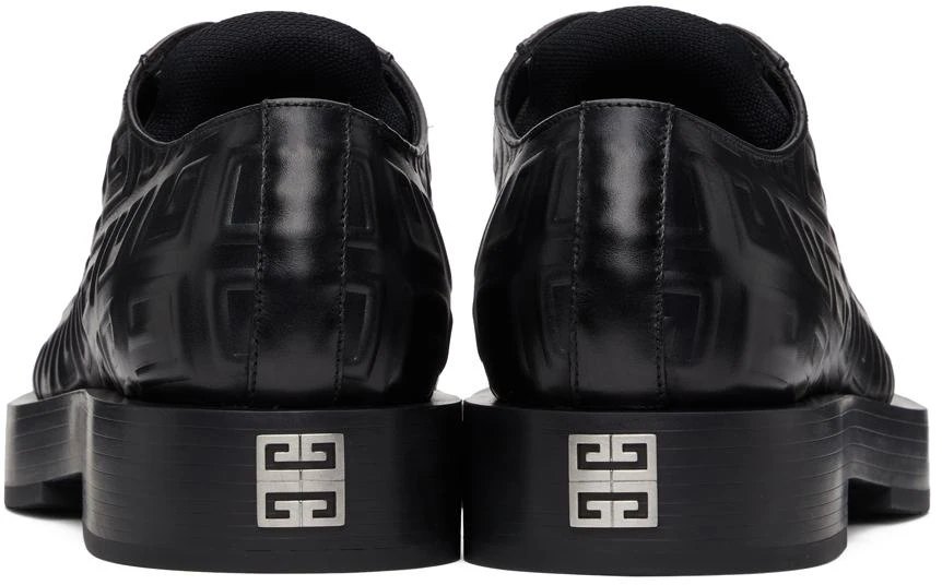 商品Givenchy|Black Embossed Derbys,价格¥4642,第4张图片详细描述