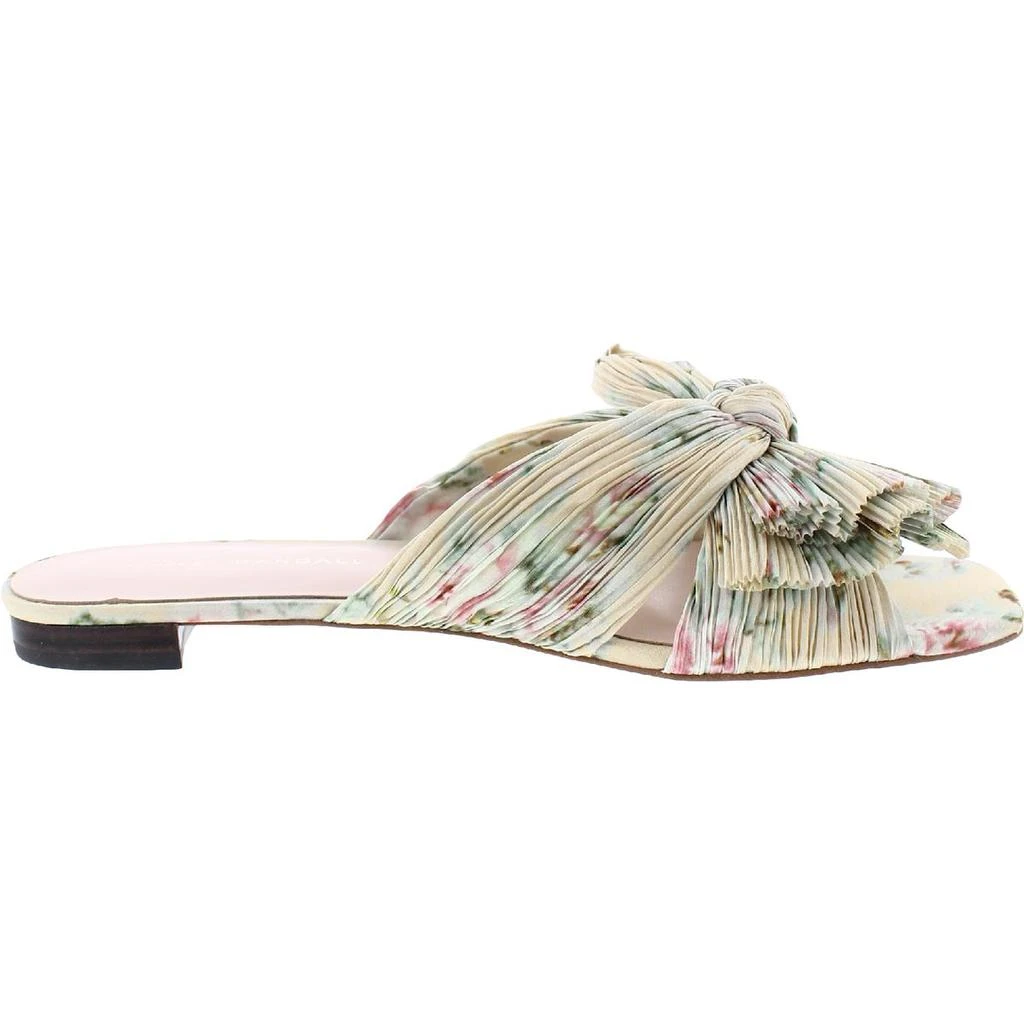 商品Loeffler Randall|Loeffler Randall Womens DAPHNE OPEN TOE FABRIC BOW/KNOT Slide Sandals,价格¥714,第2张图片详细描述