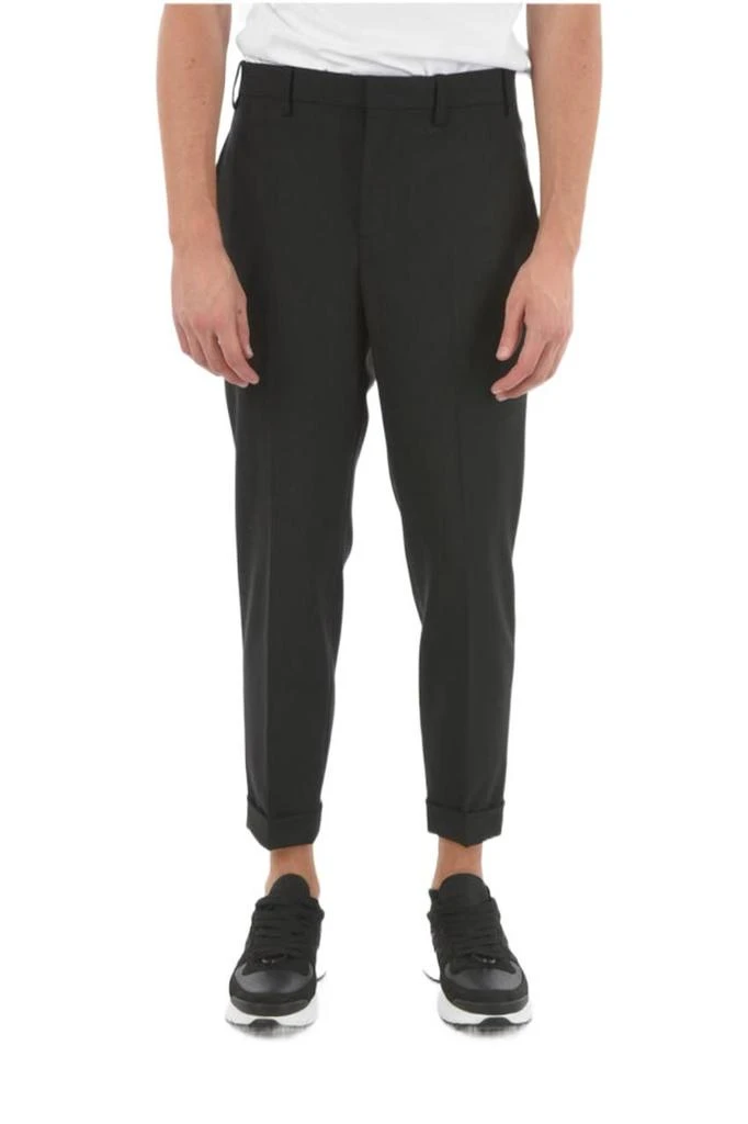 商品Neil Barrett|Neil Barrett Men's  Black Other Materials Pants,价格¥2650,第1张图片